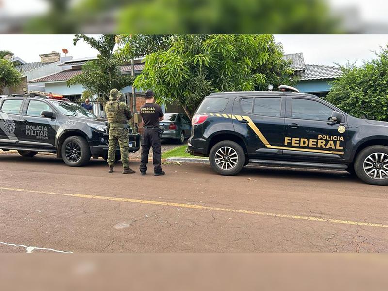 POLÍCIA FEDERAL, COMBOIO É ATACADO